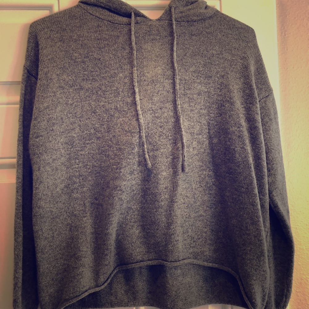 Brandy Melville gray sweater hoodie
